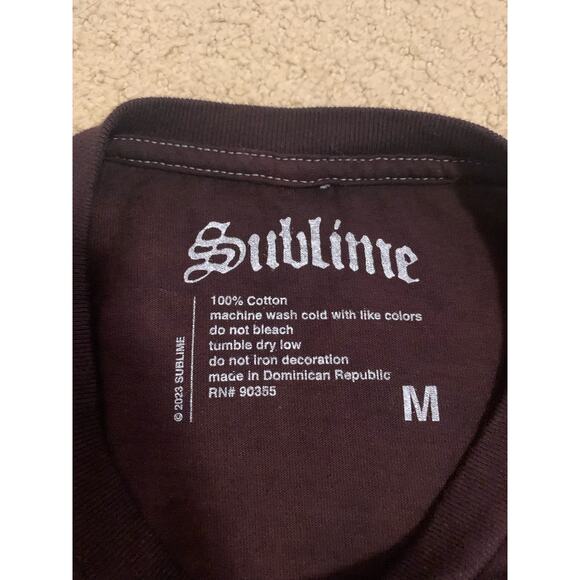 NWT Forever 21 Sublime Split Dye Graphic Tee - Picture 4 of 6